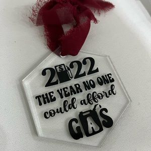 Handmade Acrylic Ornament, funny Christmas gift